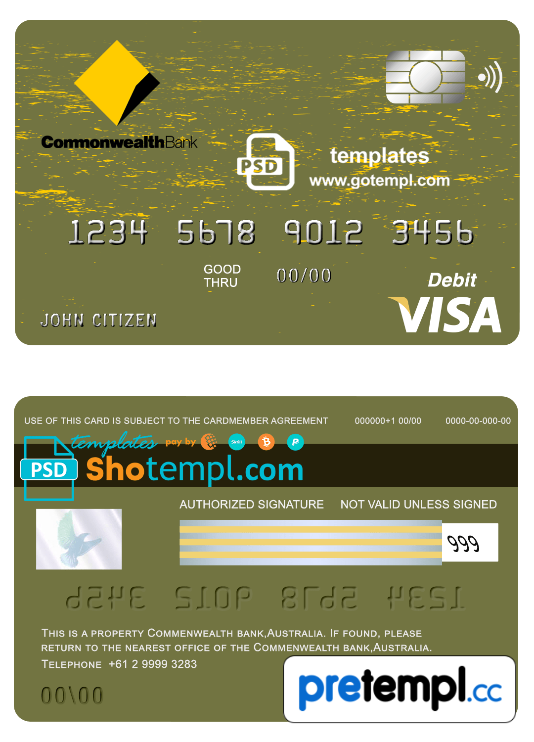 commonwealth bank visa card travel insurance